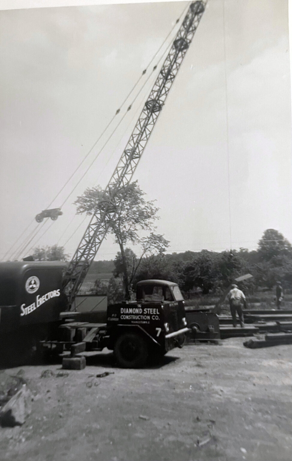 Old image of Diamond Steel crane